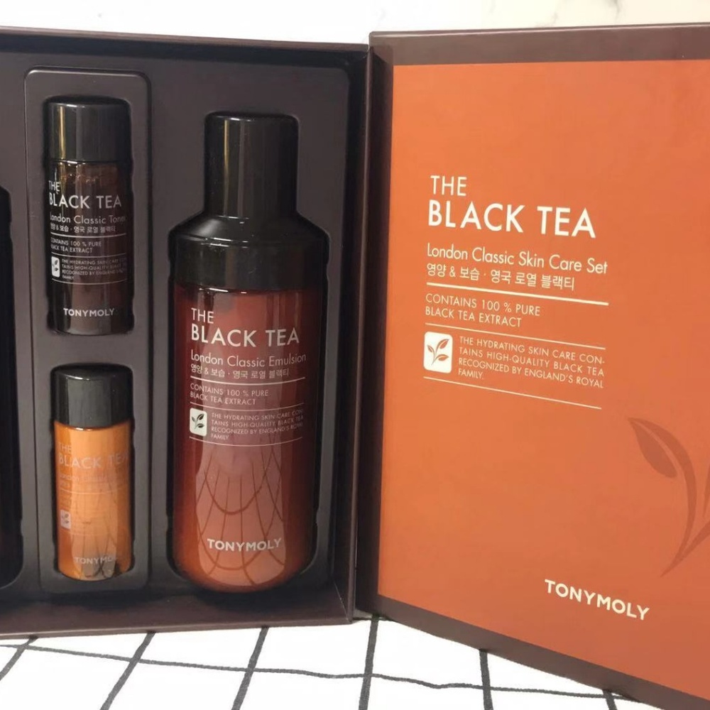 Tonymoly Black Tea London Classic Skin Care Set